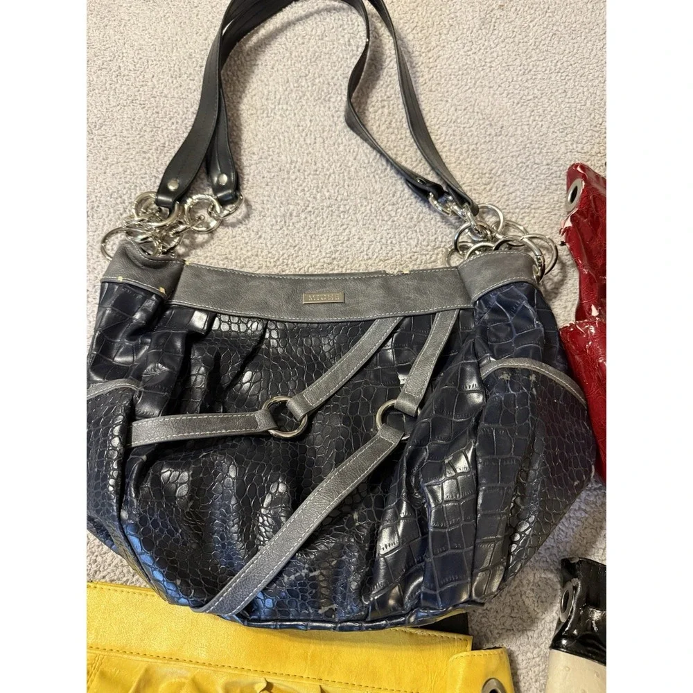 MICHE PRIMA Lot of 6: Purses and Shells. One with Strap. Retired AS IS Condition